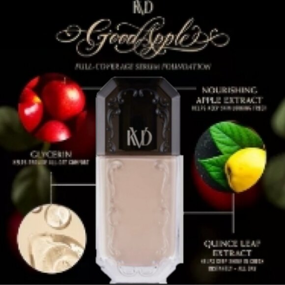 KVD🍏Good Apple🍎 Full Coverage Serum Foundation Light 006 🆕📦⌚🏃💨⚡🚚 - Picture 2 of 16
